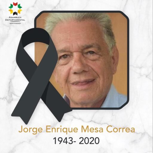 LAMENTABLE FALLECIMIENTO DE JORGE MESA CORREA