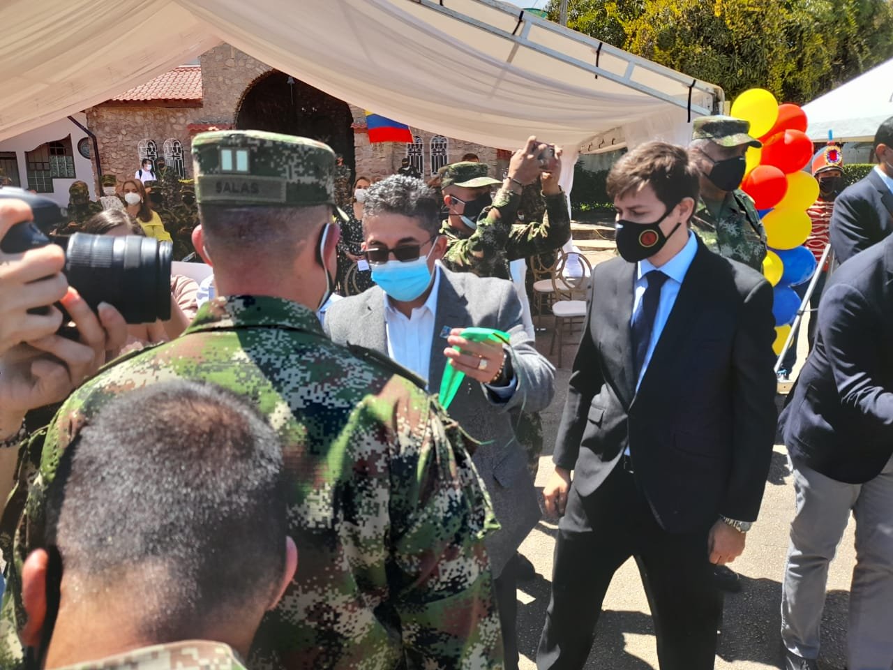 Asamblea de Santander condecora a Militares Asamblea de Santander